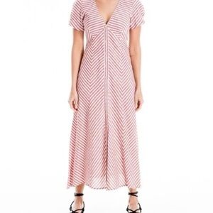 Max studio button down dress 12